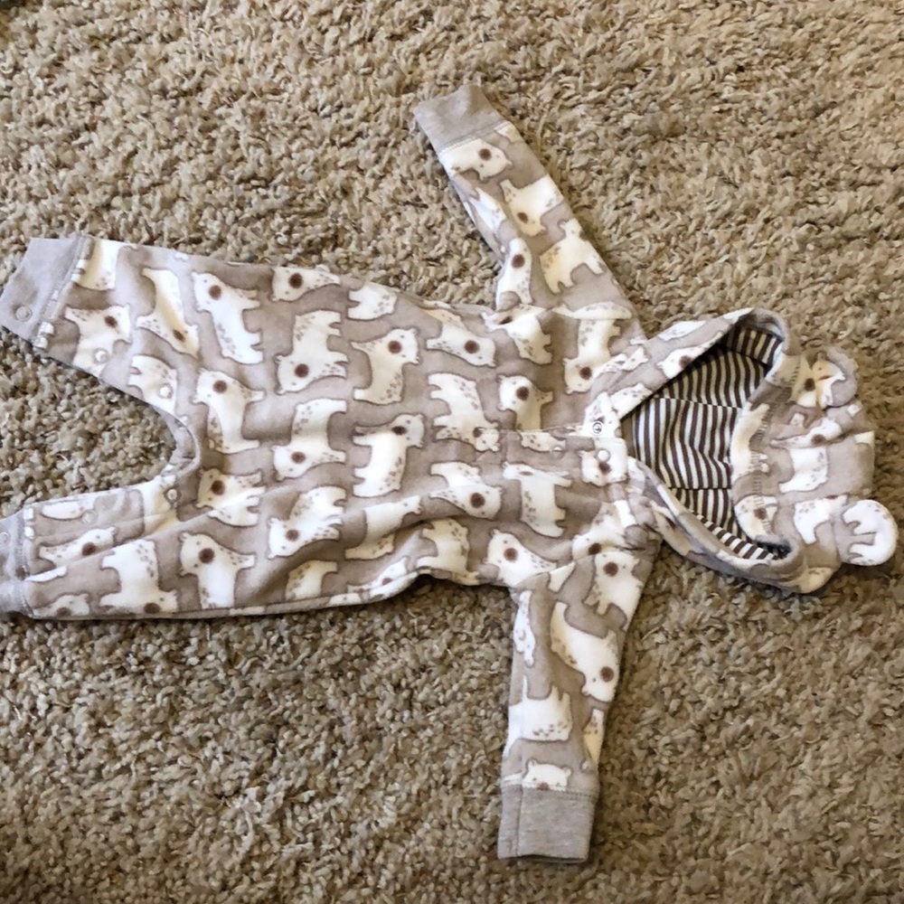 Carters bear ear onesie